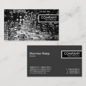 端のラベル-回路部品 名刺 (正面/裏面)