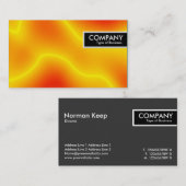 端のラベル-血しょう炎 名刺 (正面/裏面)