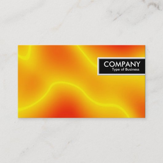 端のラベル-血しょう炎 名刺 (正面)