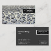 端のラベル-車のフード 名刺 (正面/裏面)