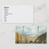 端の丘、リヴァプール、pの鉄道の入口 名刺 (正面/裏面)