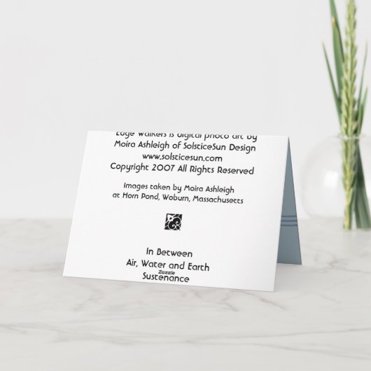 端の歩行者 カード (裏面)