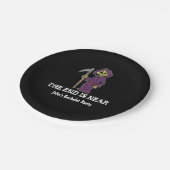 端は死神のバチュラーパーティのプレートの近くにあります ペーパープレート (アングル)