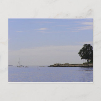 端を凝視して ポストカード