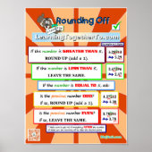 端数処理 ポスター (正面)