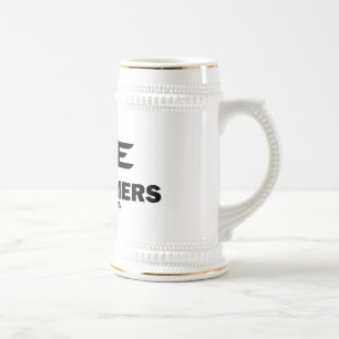 端黒いステイン ビールジョッキ