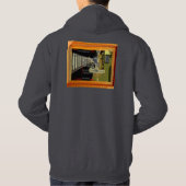 端-フード付-暗闇 パーカ (裏面)