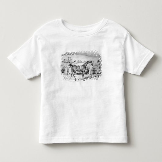 競争のための準備 トドラーTシャツ (正面)