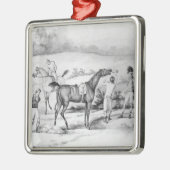 競争のための準備 メタルオーナメント (左)