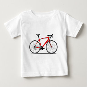 競争のバイク ベビーTシャツ
