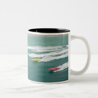 競争のマグの開始 ツートーンマグカップ