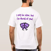 競争のワイシャツ Tシャツ (裏面)