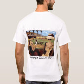 競争の女性週末 Tシャツ (裏面)