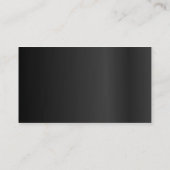 競争の旗のプロフィールカード 名刺 (裏面)