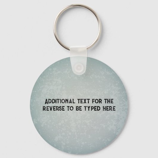 競争の激しい水泳 – フロントクロール、あなたのテキスト キーホルダー (裏面)