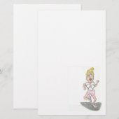 競争の紙 便箋 (正面/裏面)