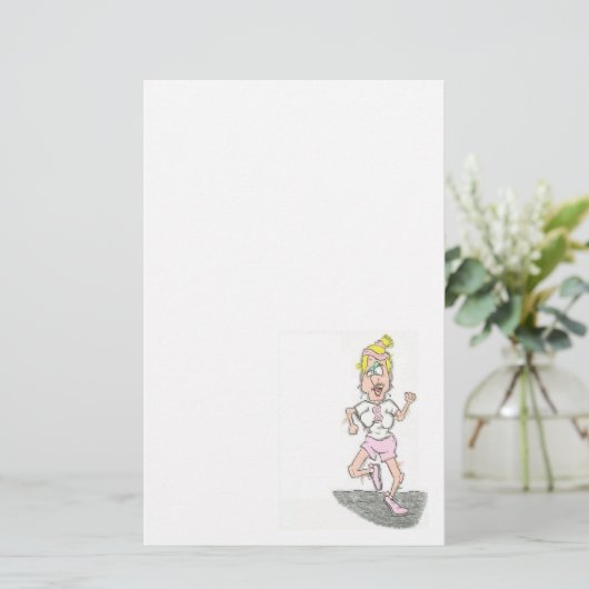 競争の紙 便箋 (スタンド正面)