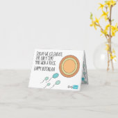 競争の誕生日に勝った唯一の時 カード (黄色い花)