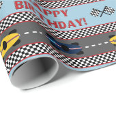 競争の誕生日の包装紙 ラッピングペーパー (ロールコーナー)