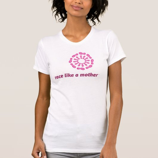 競争は母タンクを好みます Tシャツ (正面)