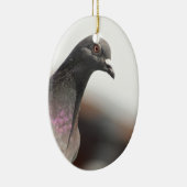競争ハト セラミックオーナメント (右)