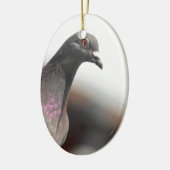 競争ハト セラミックオーナメント (左)