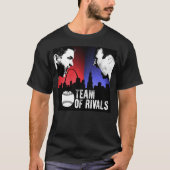 競争相手のポッドキャストのTシャツのチーム Tシャツ (正面)