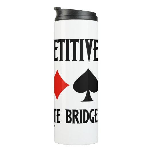 競合するブリッジ遊カードのスーツを複製する タンブラー (回転右)