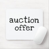 競売の申込 マウスパッド (マウス)