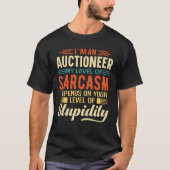競売人だ Tシャツ (正面)