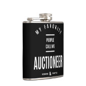 競売人の仕事タイトルギフト フラスク (右)