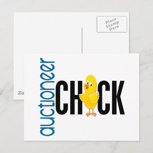 競売人シック ポストカード (正面/裏面)