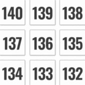 競売用の個人大量競売人 シール (正面)