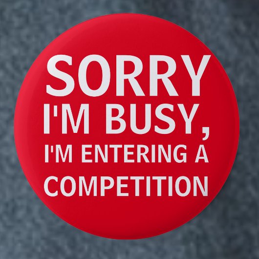 競技中毒者 競争する競技に参加する 缶バッジ