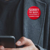 競技中毒者 競争する競技に参加する 缶バッジ