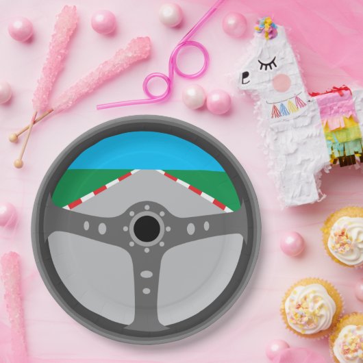 競技場のハンドルの紙皿、使用するべきおもしろい! ペーパープレート (パーティー)