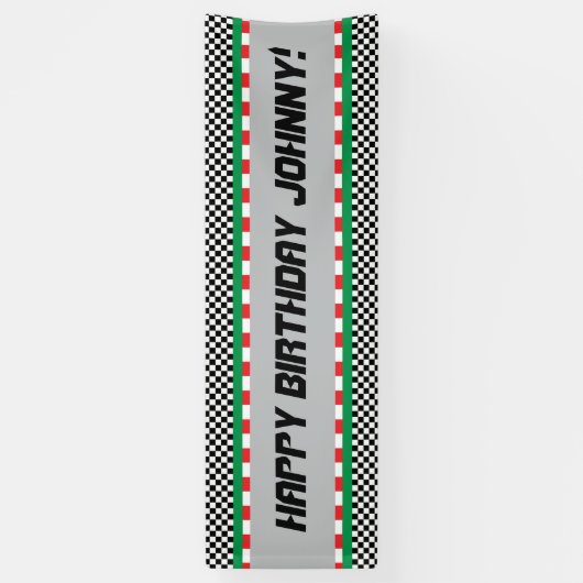 競技場の誕生日の旗は、それをカスタマイズ! 横断幕 (縦)