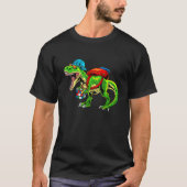 競技用パズルスピードキュービズ恐竜の数学 Tシャツ (正面)