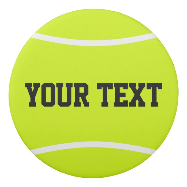 競技用ラウンドテニスボール消しゴム/コーチ 消しゴム (正面)