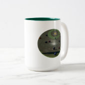 競技用芝生鉢 ツートーンマグカップ (正面右)