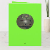 競技用芝生鉢、大型誕生日ロゴ カード (裏面)