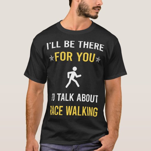 競歩について語ろう Tシャツ (正面)