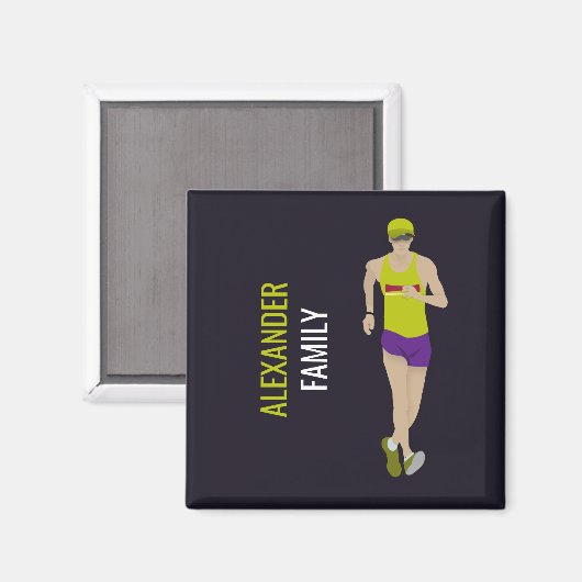 競歩 マグネット (正面/裏面)