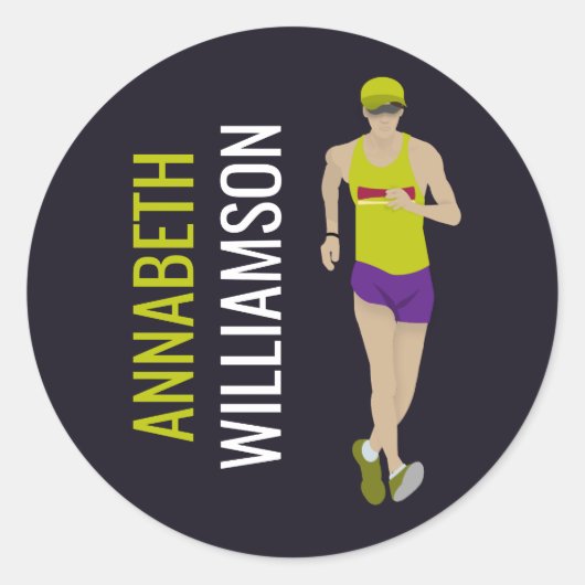 競歩 ラウンドシール (正面)