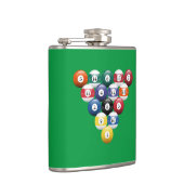 競走したビリヤード・ボール フラスク (右)