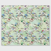 競走のギフトラップへ ラッピングペーパー (フラット)