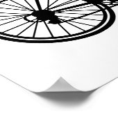 競走用自転車 ポスター (角)