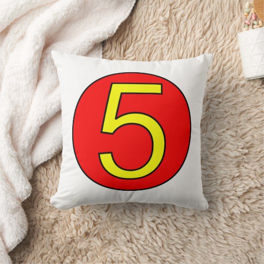 競走番号5 クッション (ブランケット)