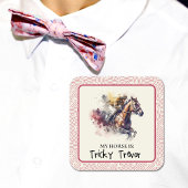 競走馬とジョッキーベッティング スクエアシール