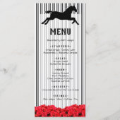 競走馬とバラダービーデイ メニュー (正面)